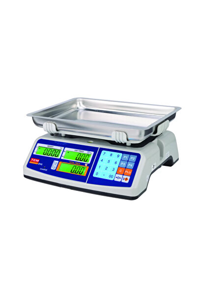 TEM Evg 60 Kg 10 Gr Fiyat Hesaplamalı Çukur Kefe Terazi