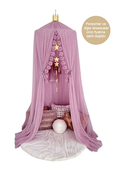 PAMUKA Tül Cibinlik Plus Opera Mauve