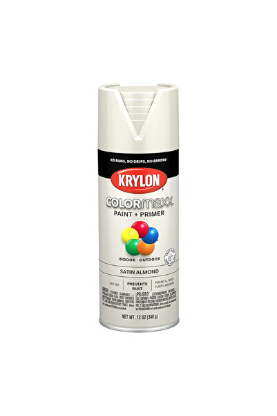 Krylon طلاء رش وطلاء أساس من Colormaxx ساتان 12 أونصة K05554007