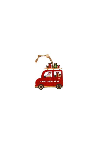 Yusuf Dirik YD Party Supplies Christmas Tree Ornament Wooden Figures 3 Pieces