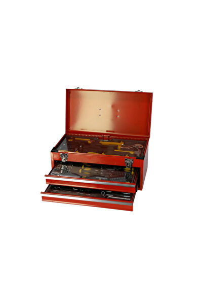 Zuco 83-Piece Tool Set in Metal Box with 2 Drawer 104876