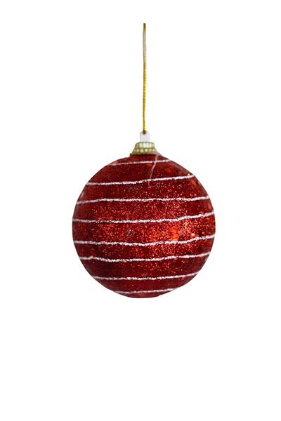 Parti Adresi New Year's Red and White Striped Styrofoam Tree - 6 cm 6 Pcs