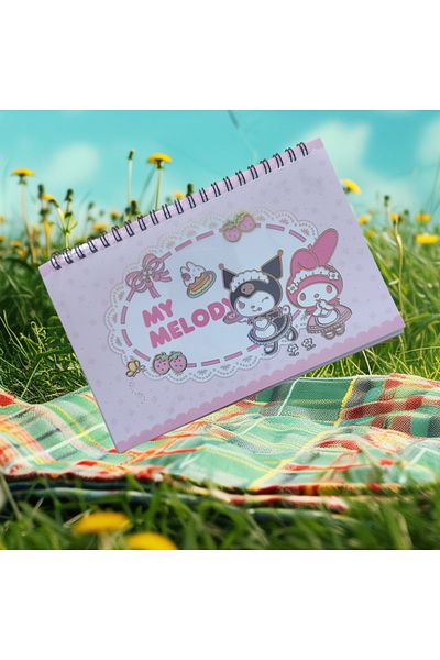 Mucizelerevi My Melodi Spiral Sticker Βιβλίο Παιδικά Σχολικά Αξεσουάρ