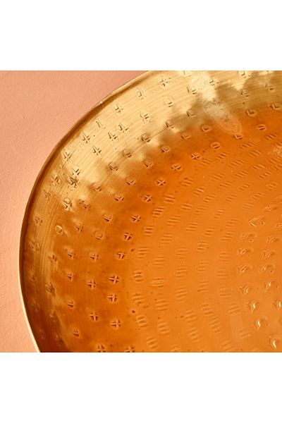 Bella Maison Διακοσμητικό Πιάτο Serra Χρυσό (29 cm)