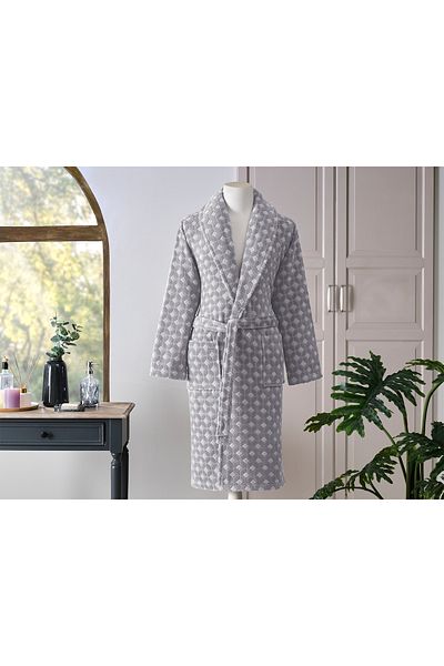 Özdilek Μπουρνούζι Decora Velvet Shawl γιακά