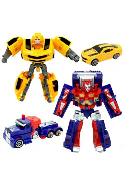 Brother Toys Bumble Bee Transforming into a Toy Robot and Car Bumblebee Boxed Quality 20X19 Cm. Box