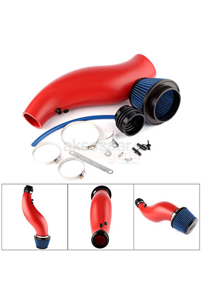 carlone Honda Civic 1992-2000 Simota Big Tube Spor Hava Filtresi Kırmızı Renk