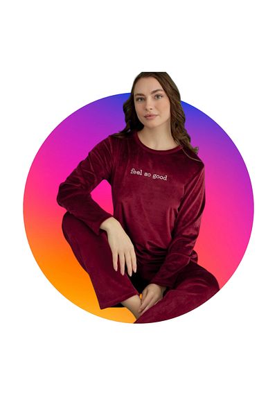 Mihra SET PIJAMA FEMEI VELVET