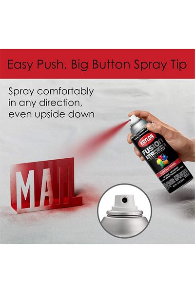 Krylon Fusion All-In-One Spray Paint and Primer 12oz K02720007