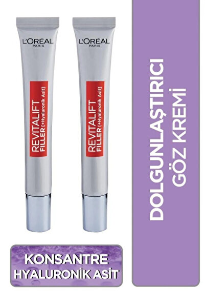 L'Oreal Paris Revitalift Filler Dolgunlaştırıcı Göz Bakım Kremi 15ml -Hyaluro...