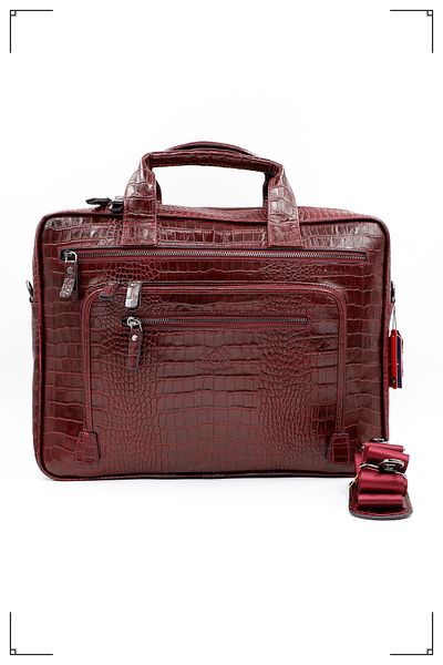 Derimo Leather حقيبة جلدية أصلية وحقيبة كمبيوتر محمول