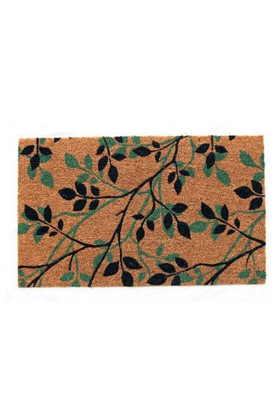 DefLife Home Shadow Leaves Door Front Koko Mat