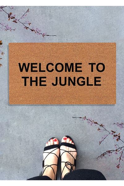 DefLife Home Welcome To The Jungle Door Koko Mat