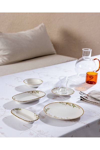 Madame Coco Bernelle 26 Piece Colorful Breakfast Set