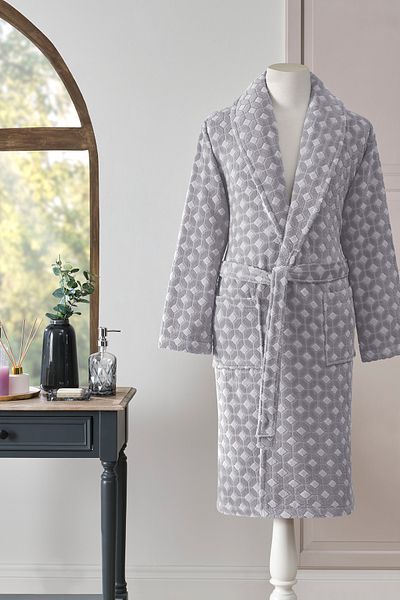 Özdilek Μπουρνούζι Decora Velvet Shawl γιακά