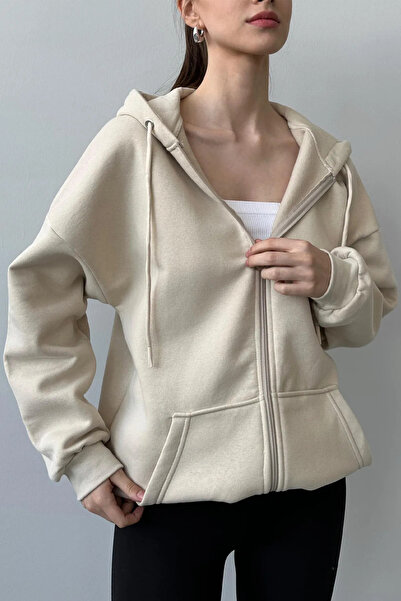 The Robi سترة صوفية كبيرة الحجم بثلاثة خيوط