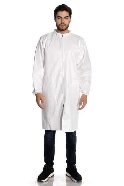 FABA Lo-530-White-Xl Laminated Lab Coat