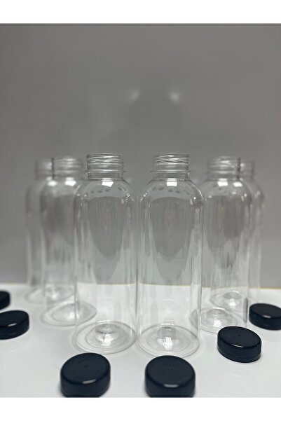 kefeli gurme Yuvarlak detox şişesi 500 ml 6 adet