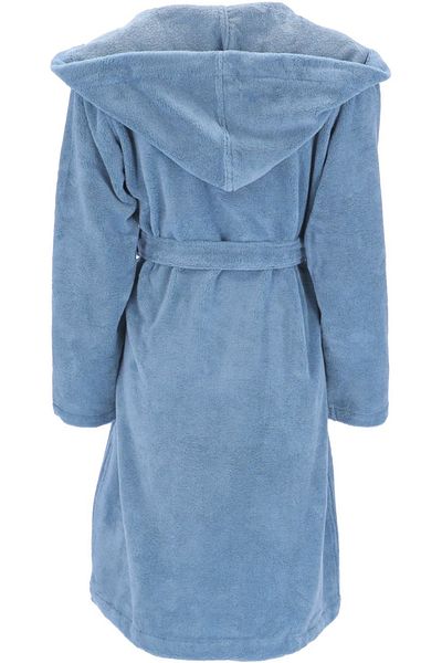 HIZSOY TEKSTİL Halat de baie Lux pentru femei/bărbați, 100% bumbac, cu glugă - Albastru regal