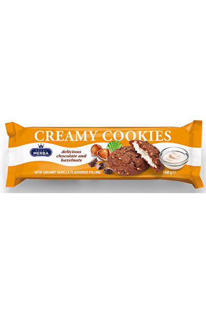 Genel Markalar Merba Creamy Cookies 160 Gr. (1 Paket)