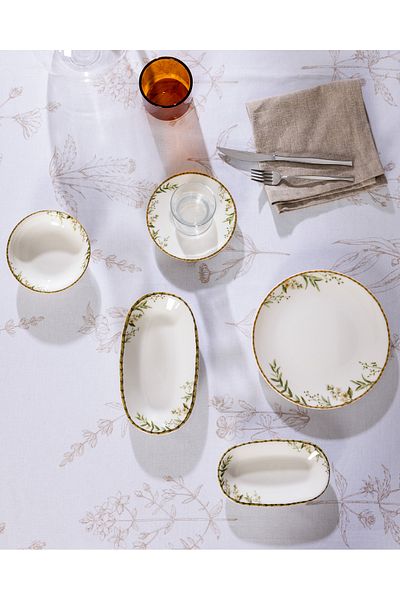 Madame Coco Bernelle 26 Piece Colorful Breakfast Set