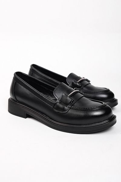 Liza Shoes Дамски мокасини с катарама