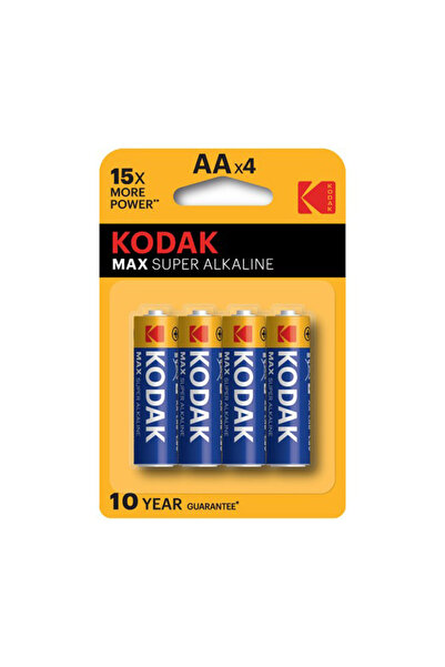 Kodak Max 4 Adet Alkalin Kalem Pil