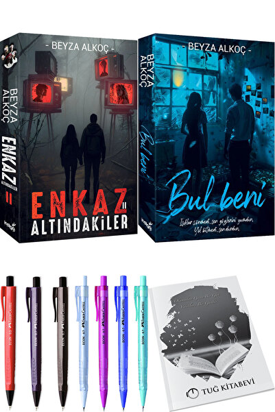 İndigo Kitap Bul Beni ve Enkaz Altındakiler 2 Beyza Alkoç 2li Set + Hediyeli