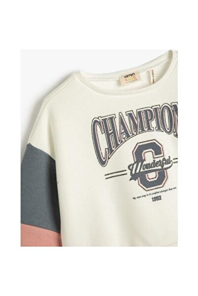 Koton Mädchen-Sweat – 4WKG10306AK