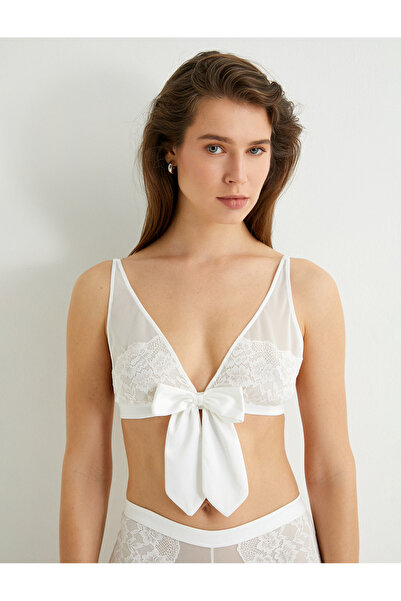 Koton Braut-BH – ohne Bügel, ohne Polsterung und ohne Schleifendetail