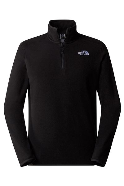 THE NORTH FACE Glacier M 100 - Πολύχρωμο χειμερινό φλις φούτερ με φερμουάρ μισό φερμουάρ
