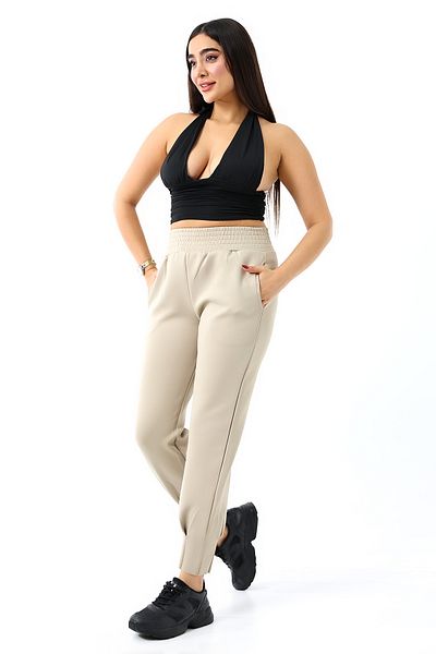 DeChival Scuba Fabric Diver Sweatpants - Λεπτομέρεια ποδιών