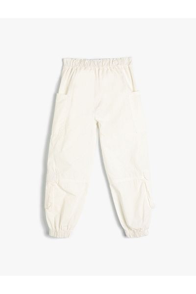 Koton Τσέπη Cargo Jogger Jeans με βαμβακερό πτερύγιο λεπτομερή