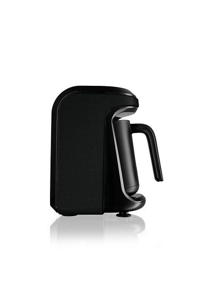 Karaca Shiny Black Souvenir Tube Aroma Turkish Coffee Maker
