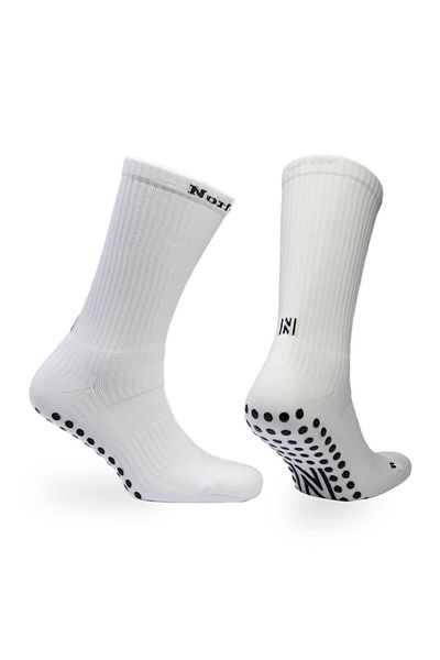 NORFOLK Спортни чорапи Lizard White Multi-Sport с неплъзгаща се подметка
