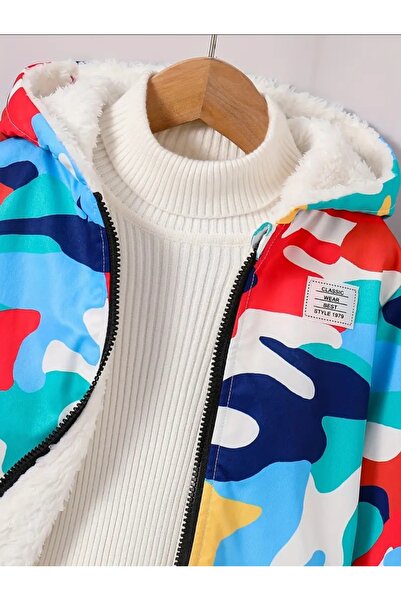 LADİN YENİ SEZON İÇİ PELUŞ ÇOCUK MONT%100 PAMUK