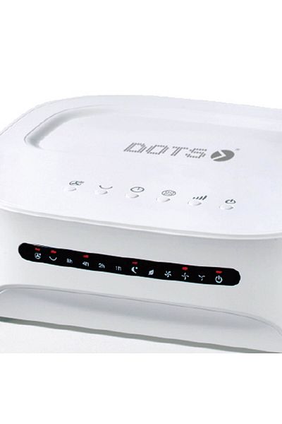 DOTS Desert Air Cooler with A 9 Liter Tank, Remote Control, and 1-15 Hour Timer - 88 Watt - White