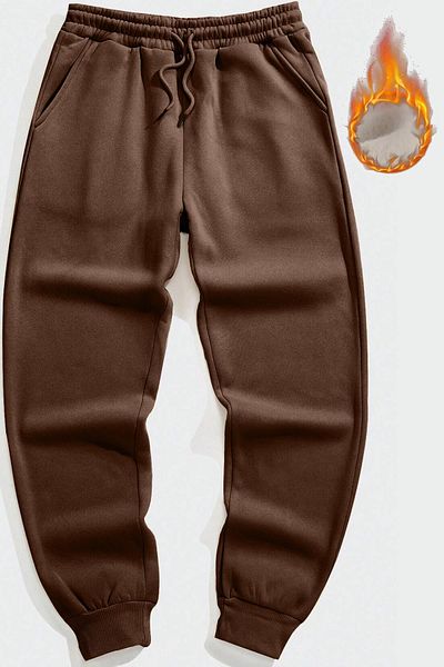 GHASSY CO. Ghassy Co. Ανδρικό καθημερινό άνετο παντελόνι Jogger με τρεις κλωστές