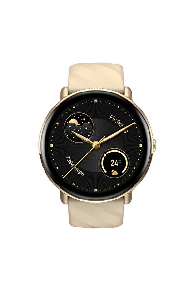 Zeblaze Gtr 3 Pro - Şampanya Altını Akıllı Saat, Corning® Gorilla® Glass, Uyumlu Ultra Hd Amoled Ekran