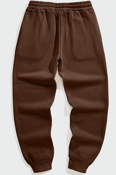 GHASSY CO. Ghassy Co. Ανδρικό καθημερινό άνετο παντελόνι Jogger με τρεις κλωστές