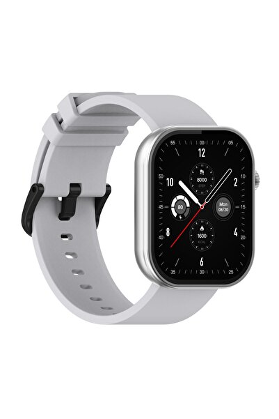 Zeblaze Btalk+ Starlight Silver Akıllı Saat, Parlak Ve Şık, Gelişmiş Sağlık Izleme, 2.03"ekran