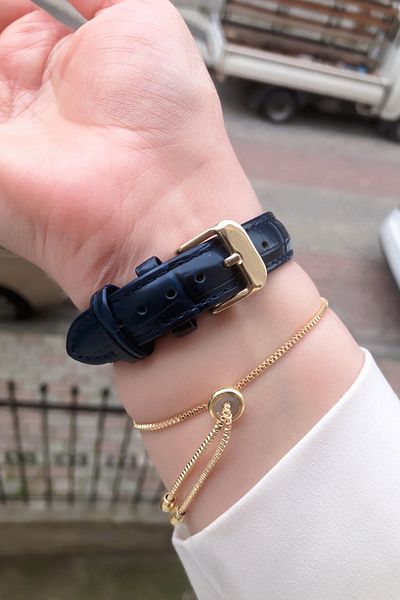Homies Homi̇es Leather Cord Women's Wristwatch