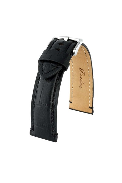 RODER حزام جلد R4137s - أسود - 20 ملم