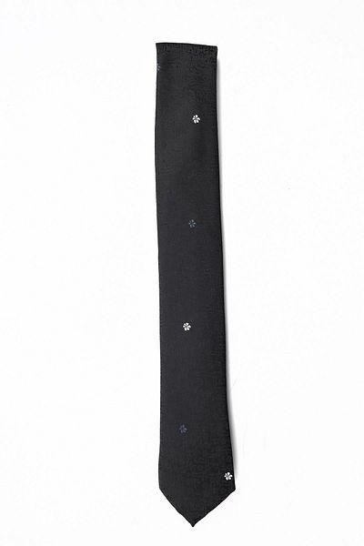 İmza Cravată neagră cu model 1090220114