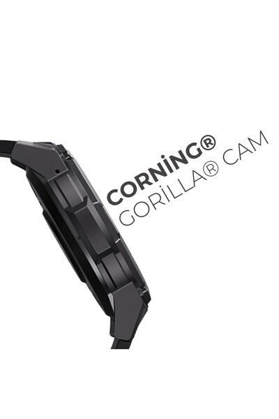 Zeblaze Vibe 7 Pro Black Akıllı Saat - Profesyonel Ve Sağlam, Dayanıklı Gövde, Uzun Pil Ömrü