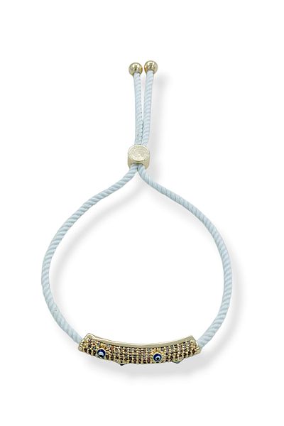 Çlk Accessories سوار حبل العين الحجري الفاخر