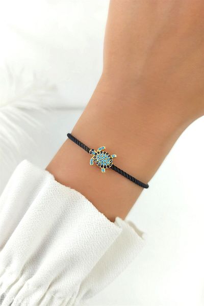 Çlk Accessories Elevator Rope Turtle Bracelet Trbilek70018