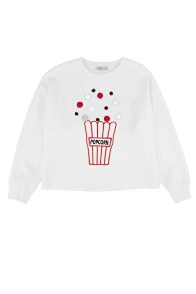 Best Φούτερ με στάμπα ποπ κορν για κορίτσι