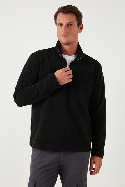 Buratti Slim Fit Stand Γιακάς Winter Raised Fleece Ανδρικό FLEECE 5906053