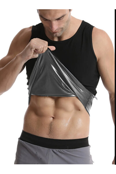 FİTFORMGİYİM Black Sauna Thermal Athlete - Polymer Corset with Fat Burn